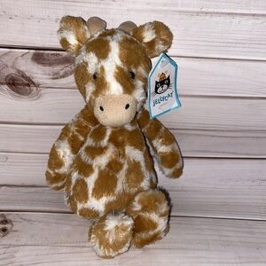 Jellycat Bashful Giraffe 9" Small Plush ✨️HTF~ Retired Excellent Condition